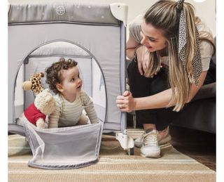 Culla con letto a castello con materasso