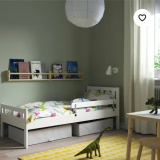 Cama infantil IKEA KRITTER blanca