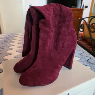 Stivali donna tacco alto doppio