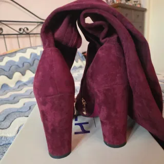 Stivali donna tacco alto doppio