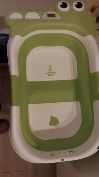 Bañera Plegable Bebé Cocodrilo