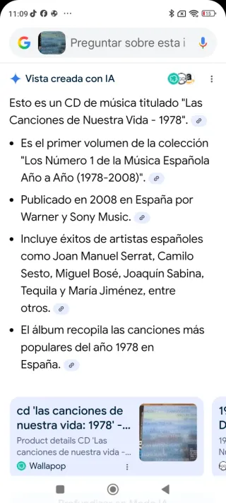 CD Canciones de 1978