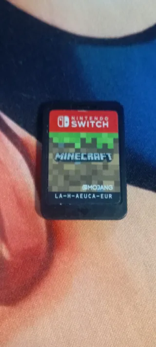 Cartuccia del gioco Minecraft per Nintendo Switch