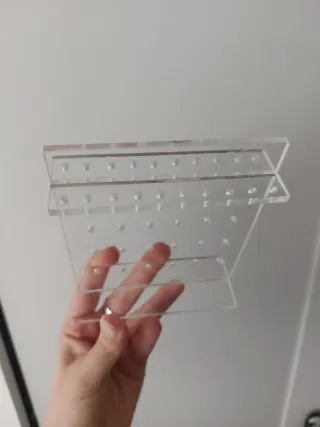 Expositor pendientes acrílico