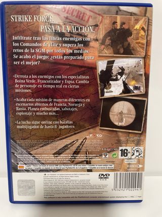 Commandos Strike Force PS2 (PlayStation 2)