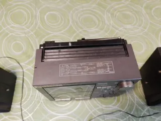 Philips Radio Cassette con Altavoces.