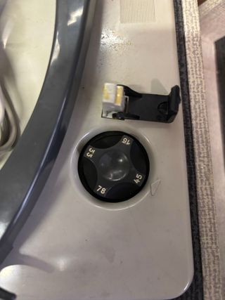 Giradischi portatile Kosmophon beige/grigio