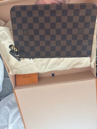 Bolso Louis Vuitton Damier Ebene Y monedero pequeñ