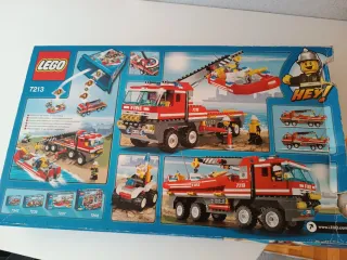Lego City 7213 Camión Bomberos y Barco