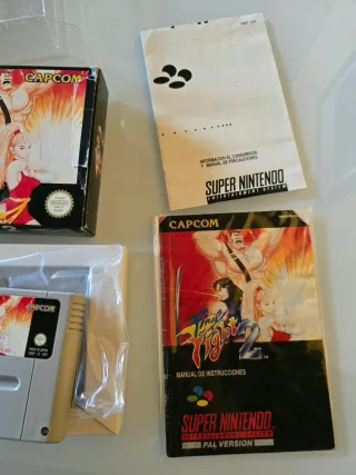 Final Fight 2 – Super Nintendo (SNES)ORIGINAL Esp