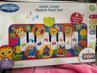 Piano de suelo musical Playgro Jumbo Jungle