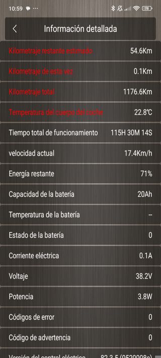 Patinete eléctrico negro