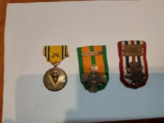 Condecoraciones Belga y Holandesa