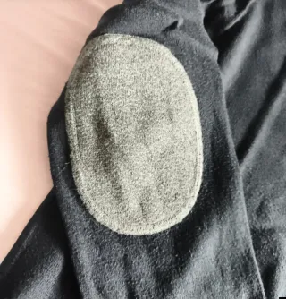 Jersey Celio cremallera cuello alto negro