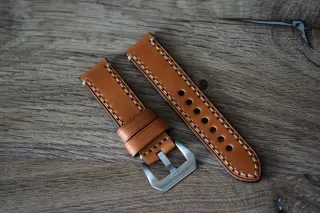 Pulsera de Cuero marrón 20/22/24mm