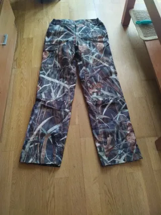 Pantalones Solognac Taiga 300 Camuflaje Marisma