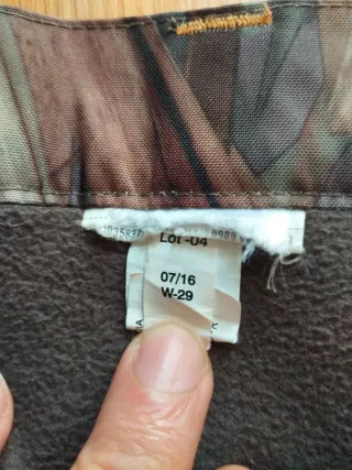 Pantalones Solognac Taiga 300 Camuflaje Marisma