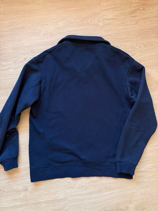 Jersey Zara Azul Marino Media Cremallera