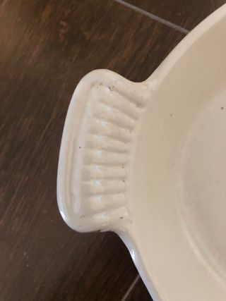 Fuente Le Creuset naranja Hierro Fundido