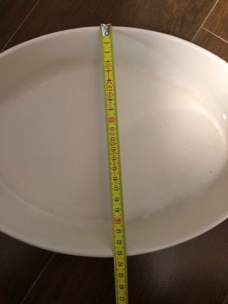 Fuente Le Creuset naranja Hierro Fundido