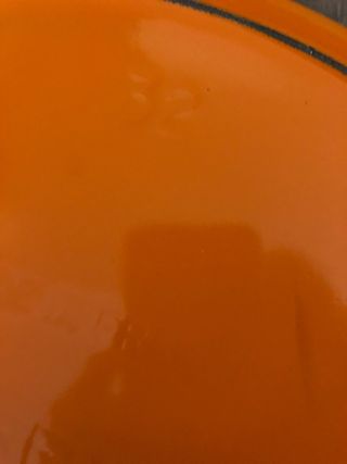 Fuente Le Creuset naranja Hierro Fundido