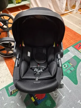 Carrito de bebé Asalvo two+2 negro convertible