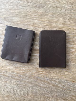 Tarjetero Loewe Vintage Marrón