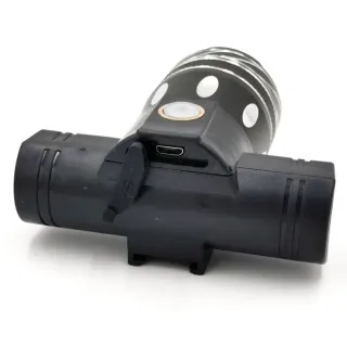 LINTERNA LED RECARGABLE BICI/PATINETE, CON ZOOM