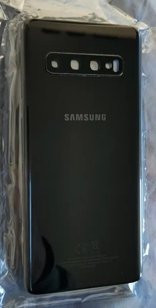 Tapa Trasera Cristal Samsung Galaxy S10 Negra