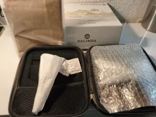 Kalimba 34 teclas piano de dedos madera