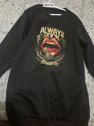Vestido Sudadera Always Rock