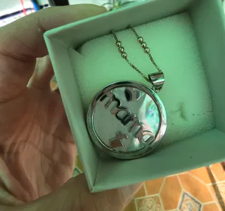 Ciondolo in Argento Mamma Cuore Bambini