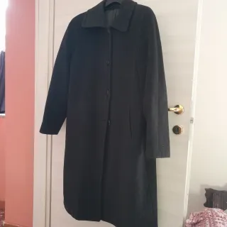 Cappotto lana grigio scuro tg 46