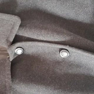 Cappotto lana grigio scuro tg 46