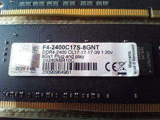 3x Módulos RAM DDR4 32GB (2400MHz, 3200MHz)