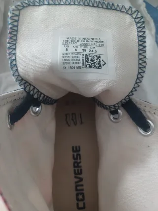 Zapatillas Converse All Star Manzanas