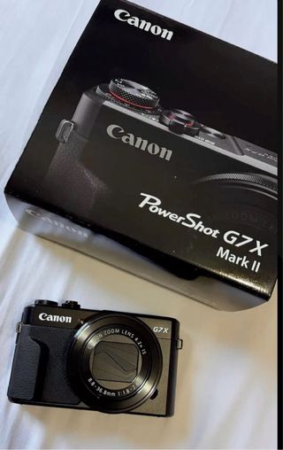 Cámara Canon PowerShot G7X Mark II Negra