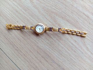 Orologio da polso donna dorato vintage