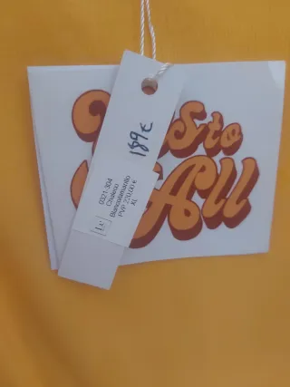 Chaleco Nuevo Le Cruel XL Blanco y Amarillo