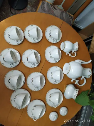 Juego de café Arco porcelana