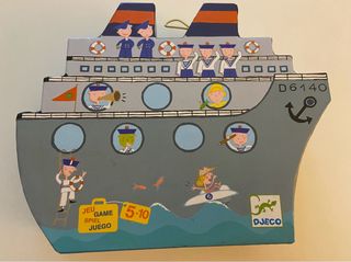 Juego Hundir la Flota Djeco