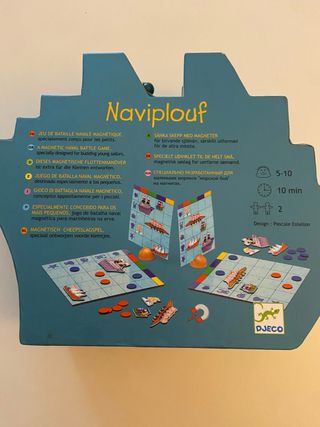 Juego Hundir la Flota Djeco