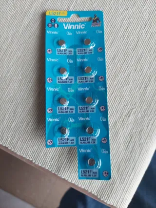 Pilas Vinnic L521F (9 unidades)