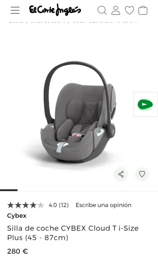 Seggiolino auto Cybex Cloud T