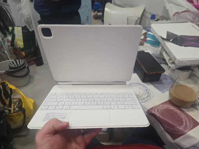 Teclado iPad Pro 12.9 / Air 13 Blanco