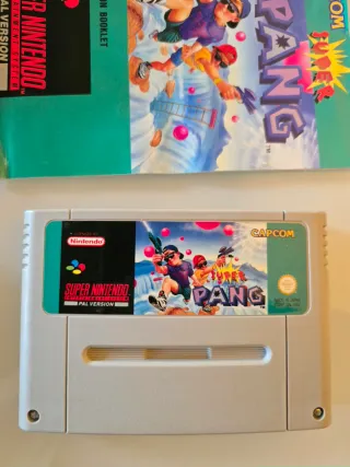 Super Pang – Super Nintendo ORIGINAL UKV