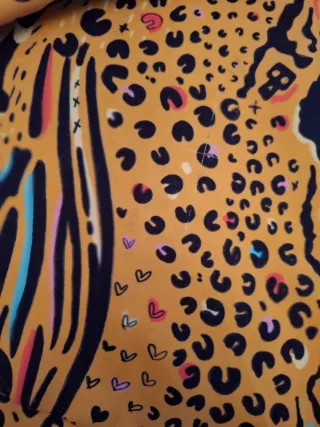 Vestido aire retro estampado