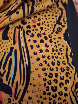 Vestido aire retro estampado