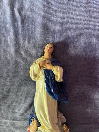 Virgen Inmaculada Pequeña Figura Religiosa