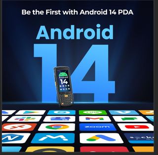 PDA Scaner códigos barras Android 14 teclado NUEVO